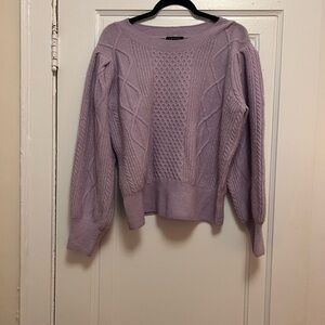 1. State Lilac Knit Sweater